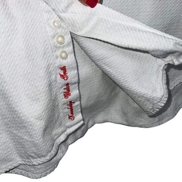 Robert Graham Button Down Dress Shirt With Masquerade Cuffs Extra Large - Picture 11 of 15